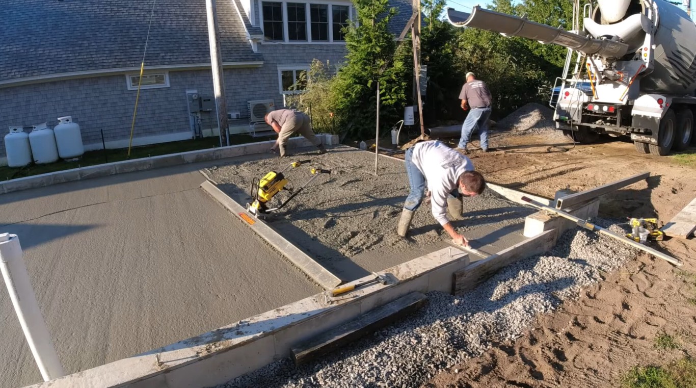 Professional concrete driveway installation in Olive Branch, MS